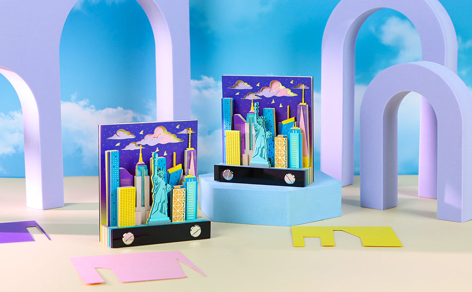 City New York 2D Memo Pad