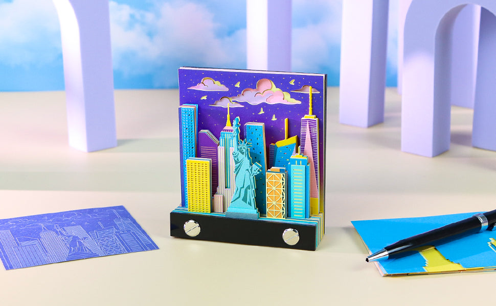 City New York 2D Memo Pad