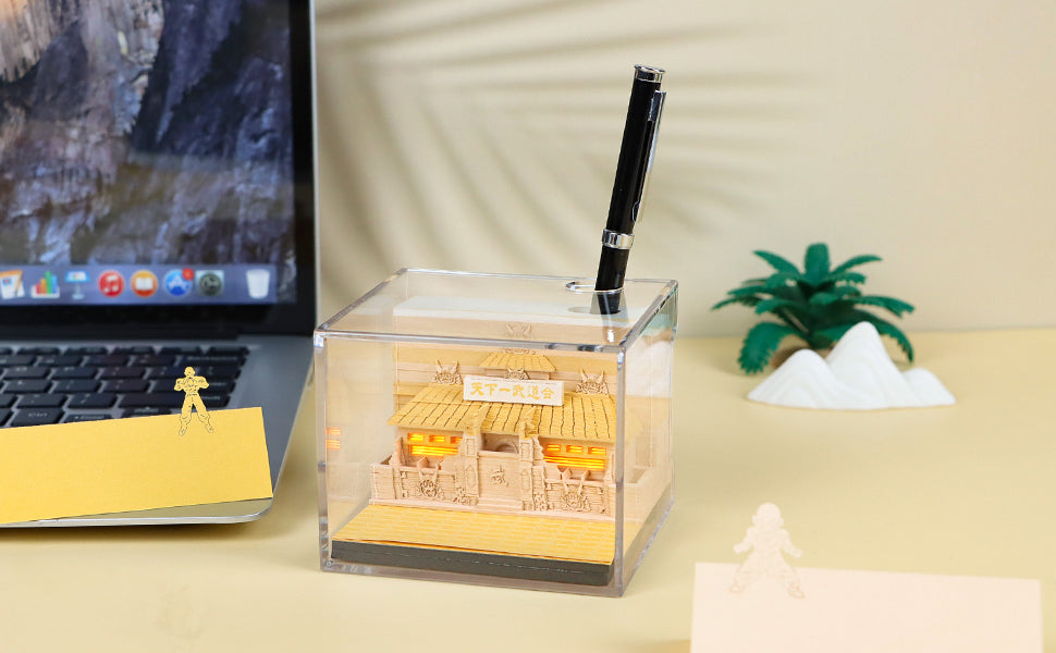 Japanese animation Martial Arts Association 3D memo pad