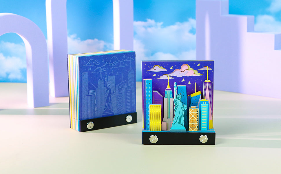 City New York 2D Memo Pad