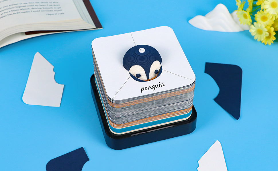 Adorkable Penguin Panoramic memo pad