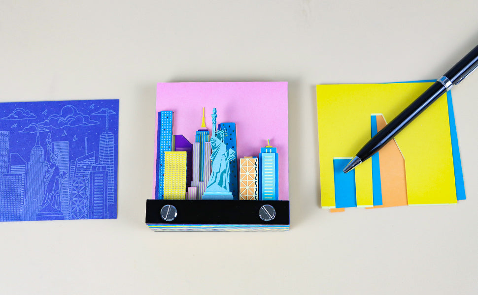 City New York 2D Memo Pad