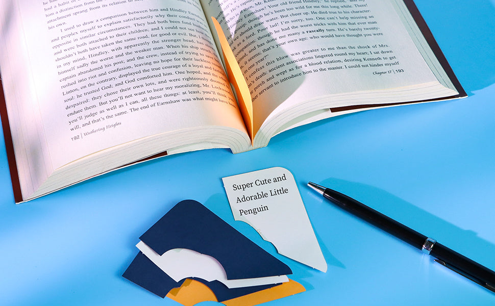 Adorkable Penguin Panoramic memo pad