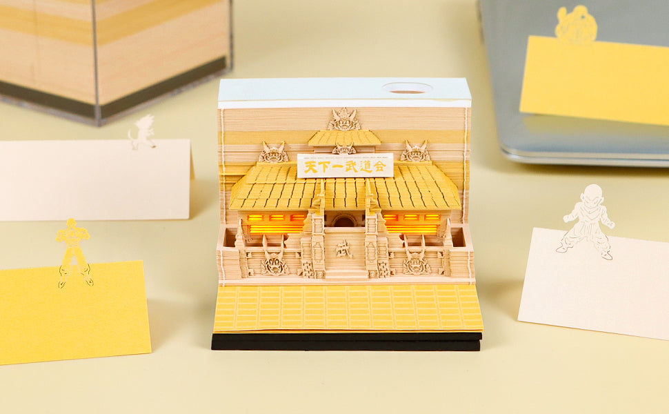 Japanese animation Martial Arts Association 3D memo pad