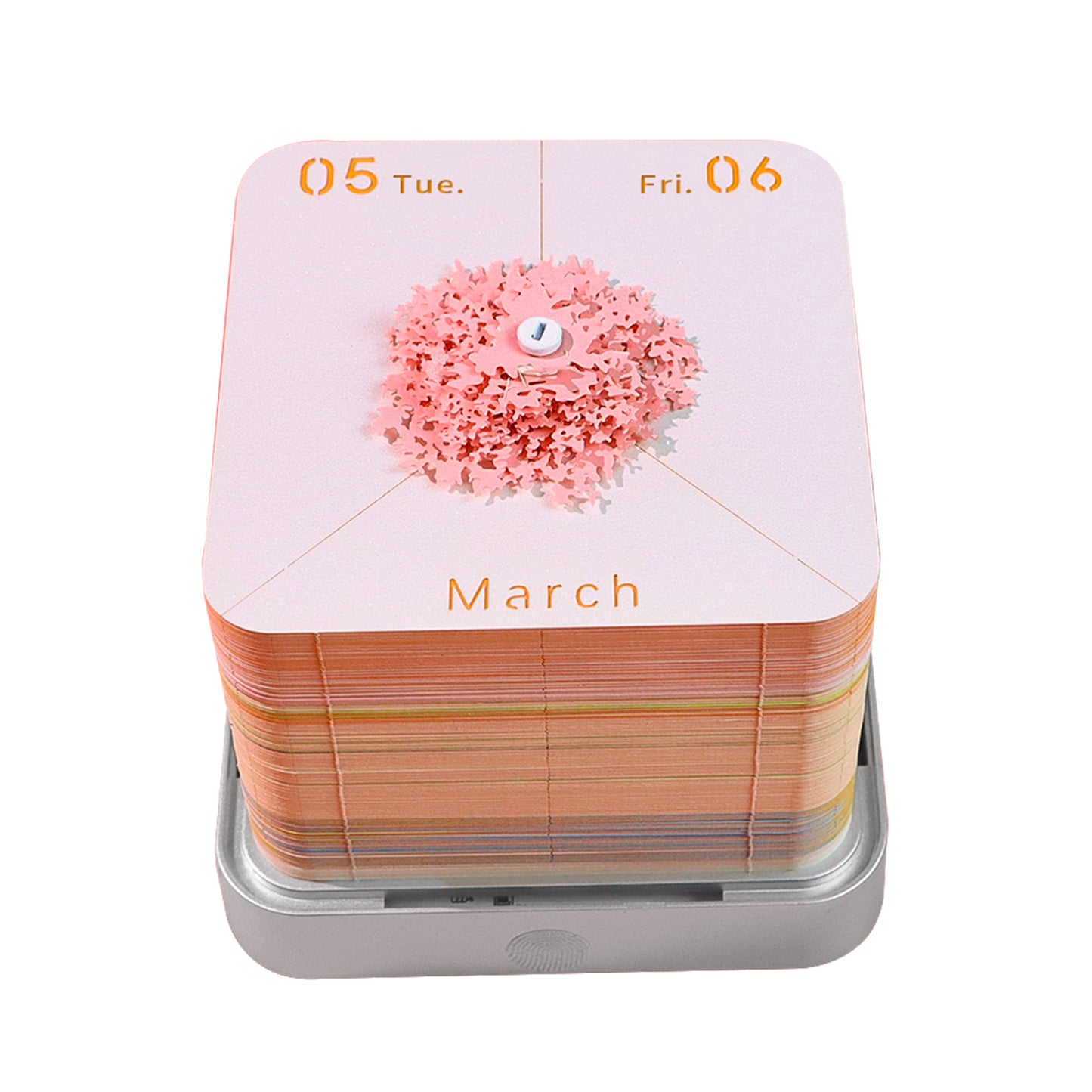 Castle in the Sky Model Hand Torn 3D Memo Pad Panoramic 3D Calendar