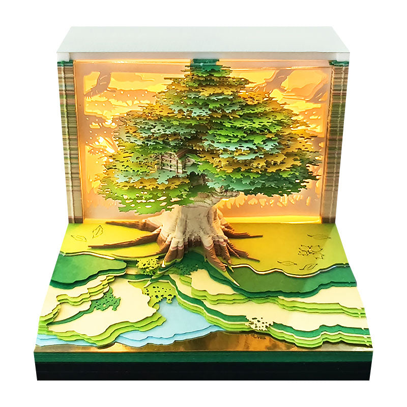 2025 Tree House 3d memo pads