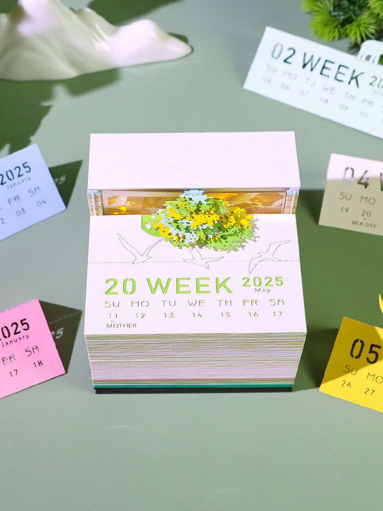 2025 Tree House 3d memo pads