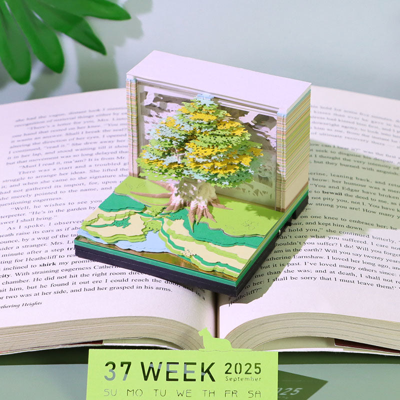 2025 Tree House 3d memo pads