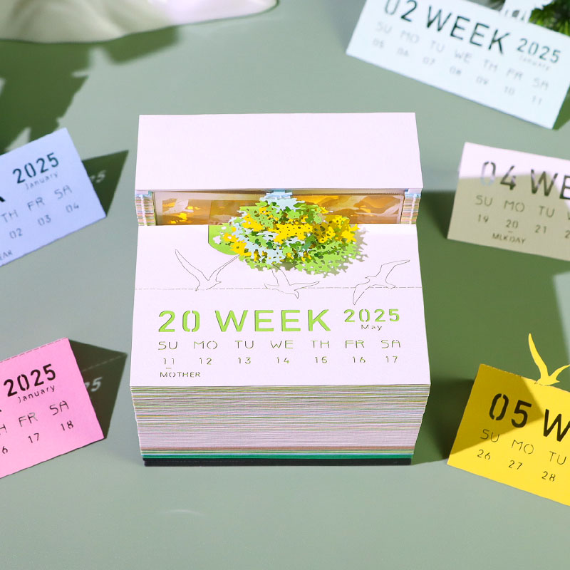 2025 Tree House 3d memo pads