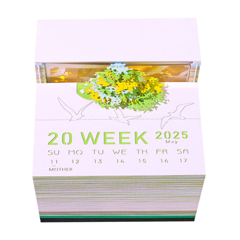2025 Tree House 3d memo pads