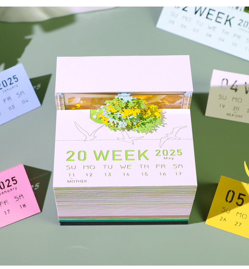 2025 Tree House 3d memo pads