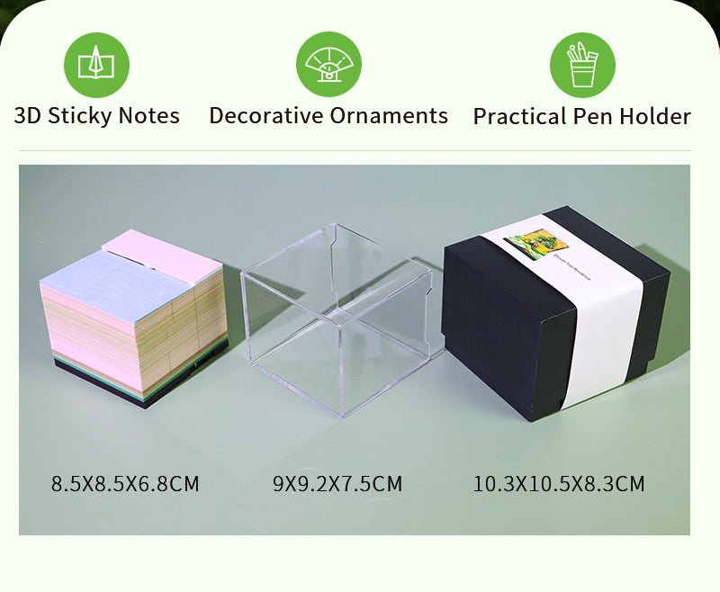 2025 Tree House 3d memo pads