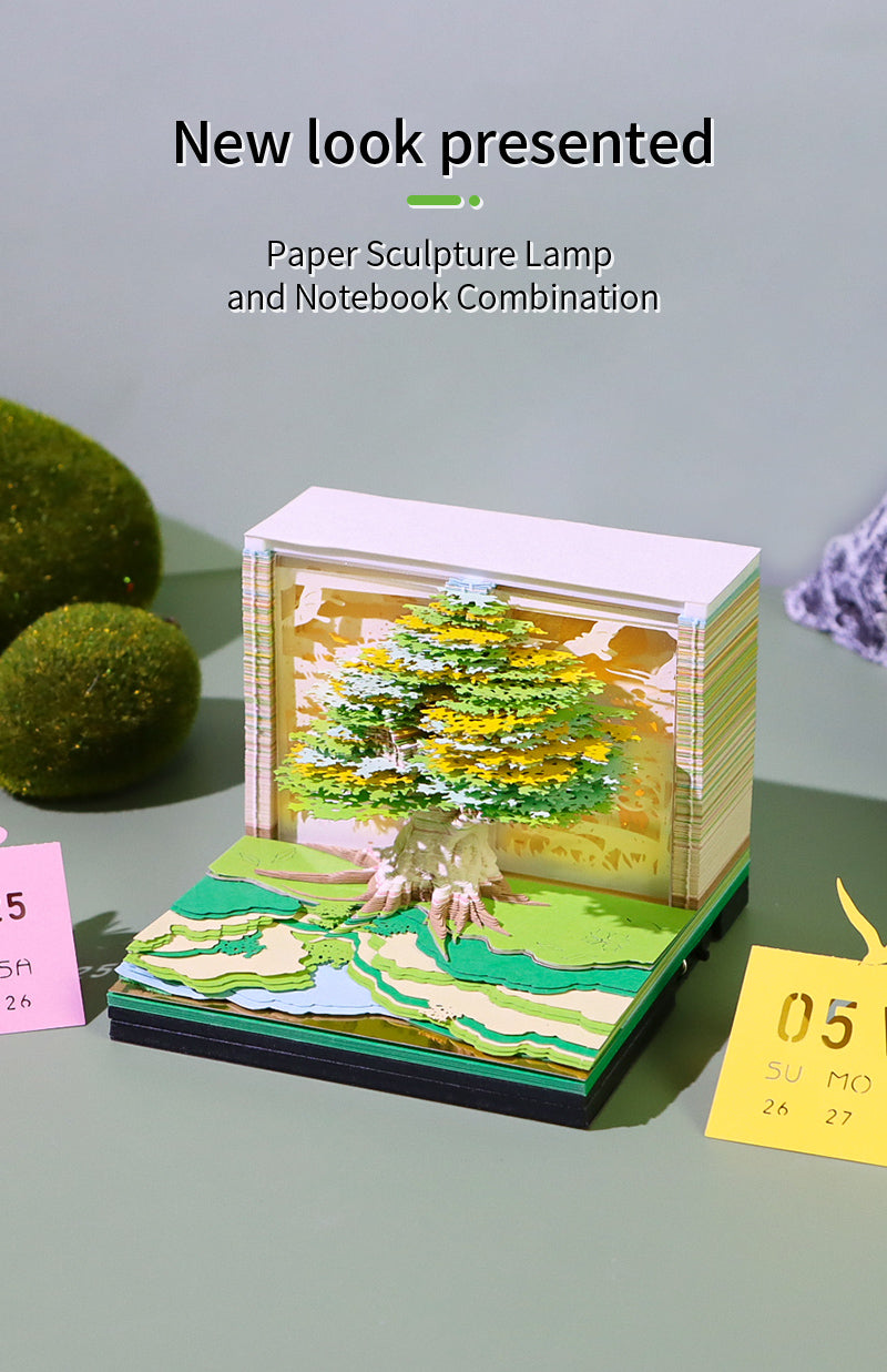 2025 Tree House 3d memo pads