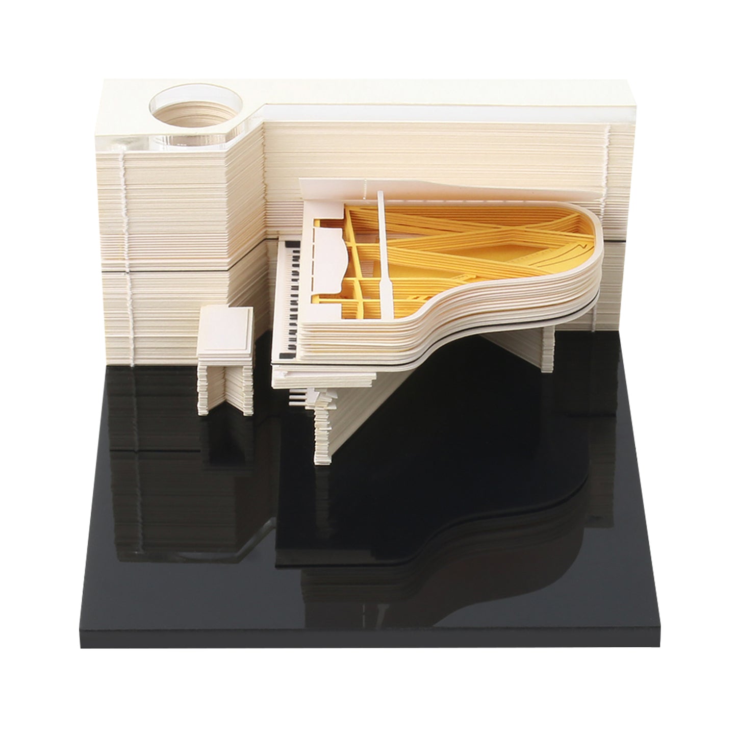 Piano model 3D Memo Pad(3D Calendar 2026)