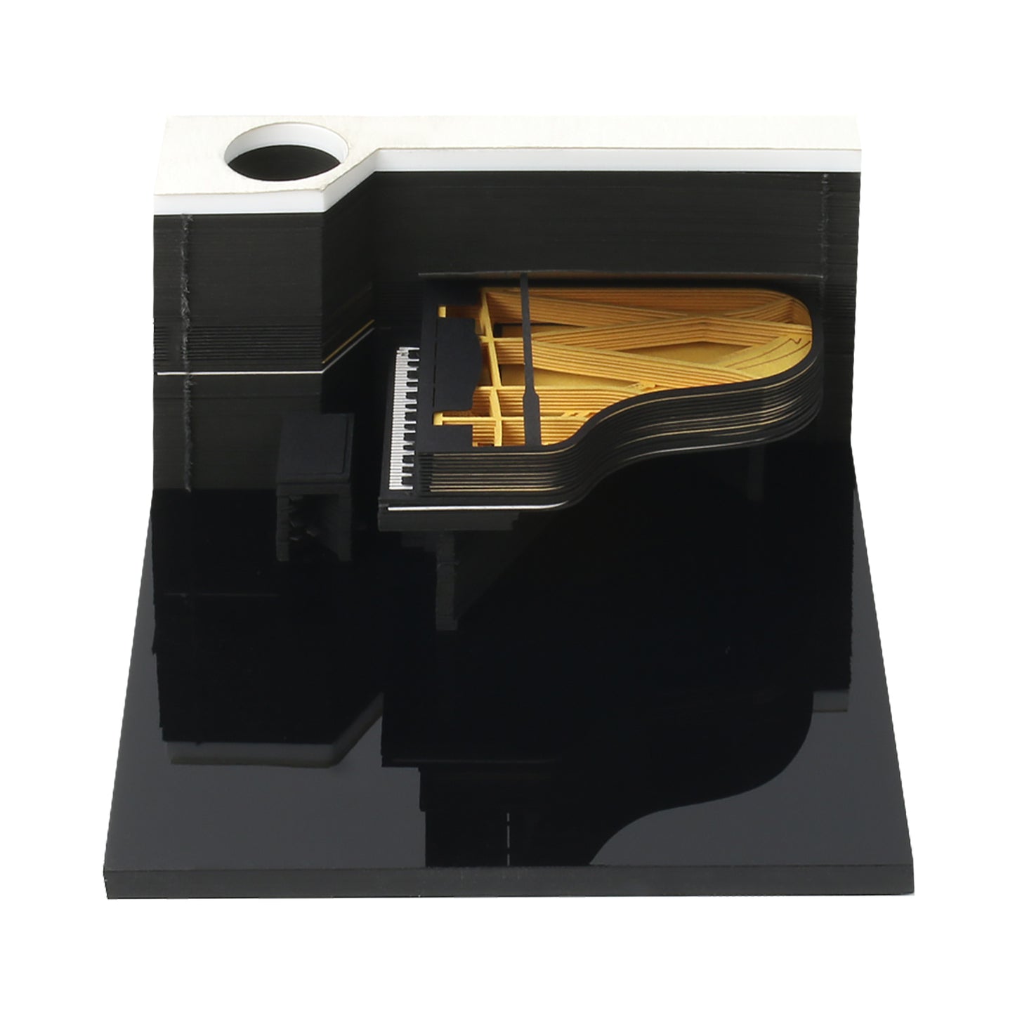 Piano model 3D Memo Pad(3D Calendar 2026)