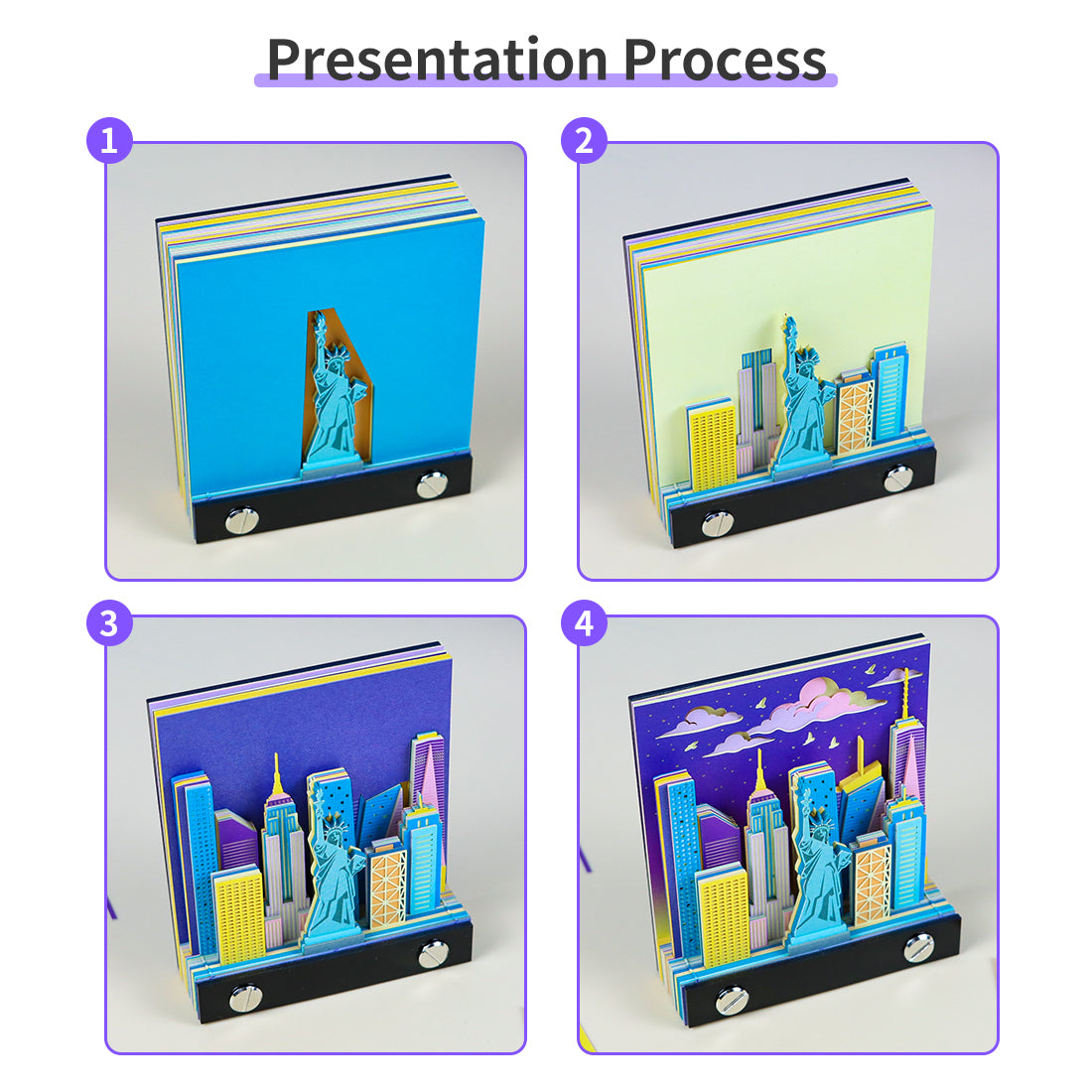 City New York 2D Memo Pad