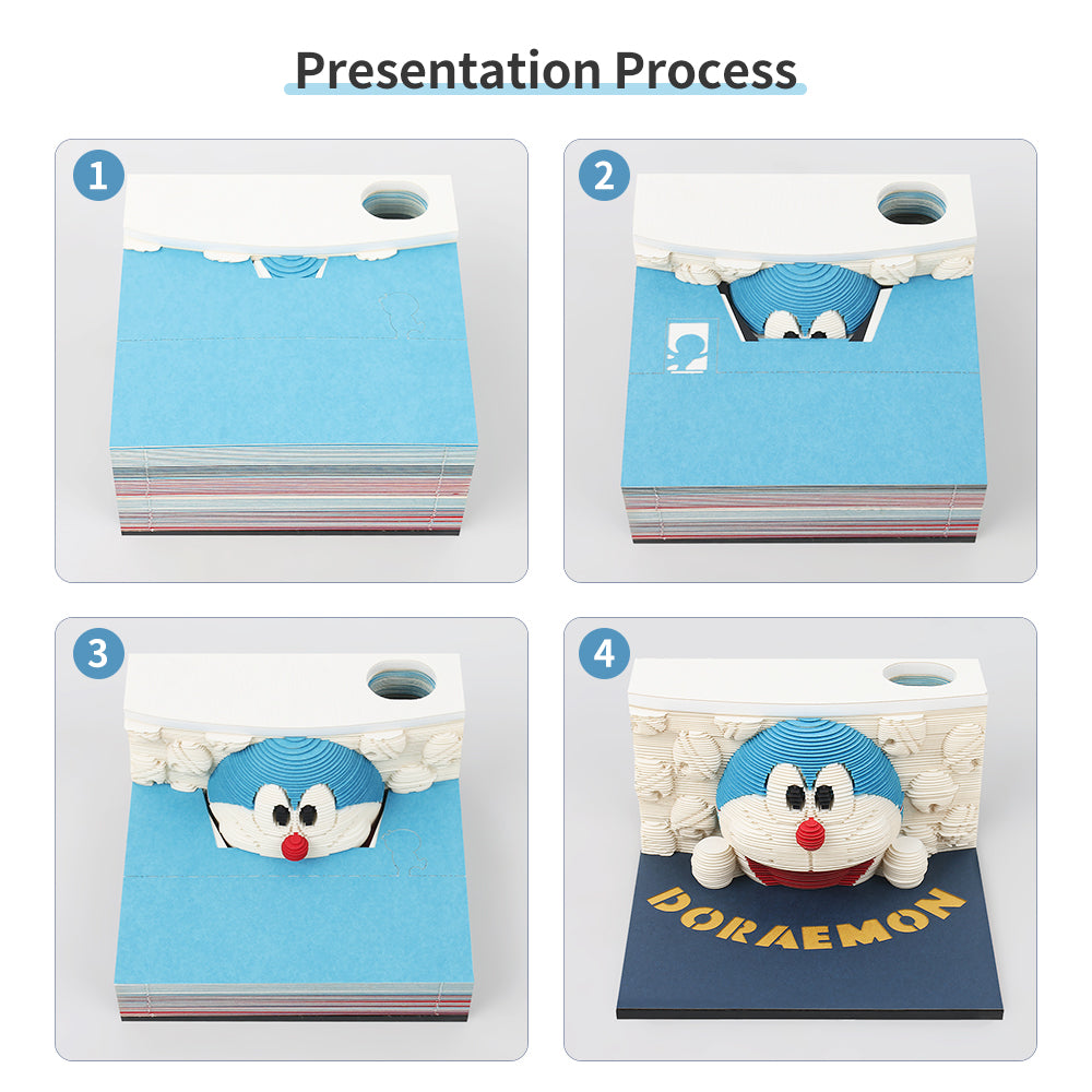 Doraemon 3D Memo Pad
