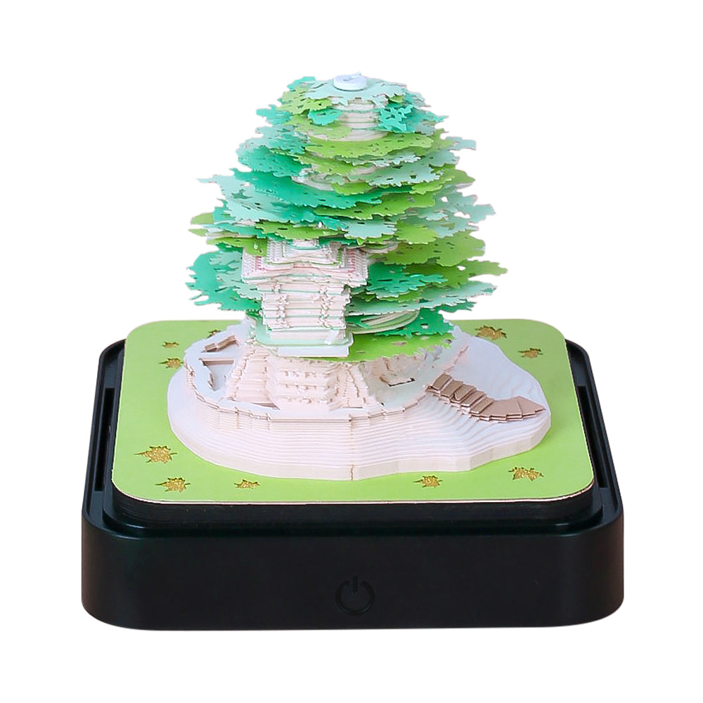 Sakura 2025 Calendar 3D Memo Pad