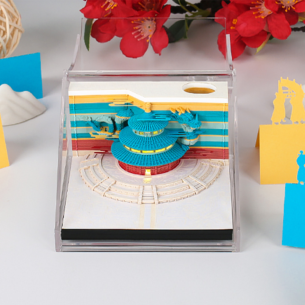 Temple of Heaven 3D Memo Pad (small)