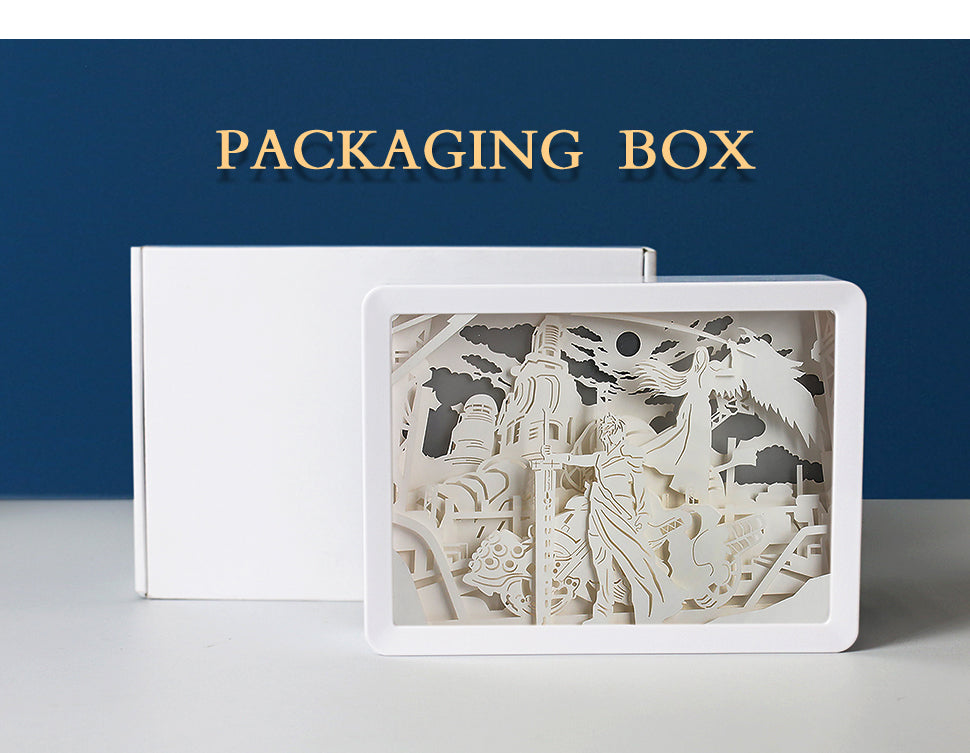 Final Fantasy Paper Cut Light Box