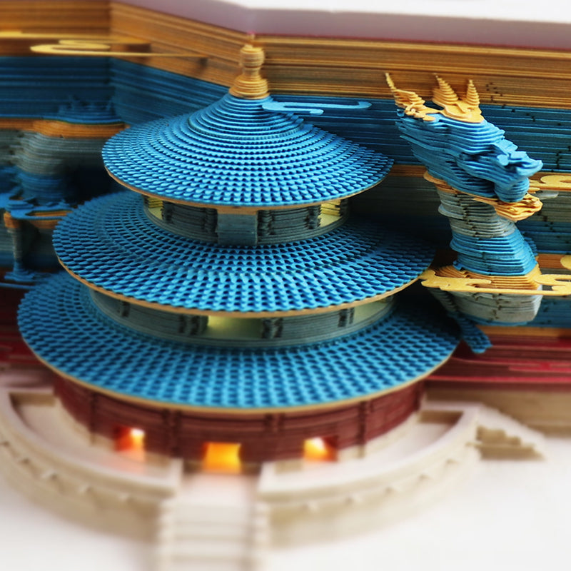 Temple of Heaven 3D Memo Pad (small)