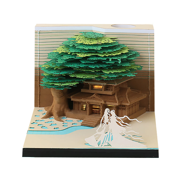 Tree House 3D Memo Pad(Lighted)