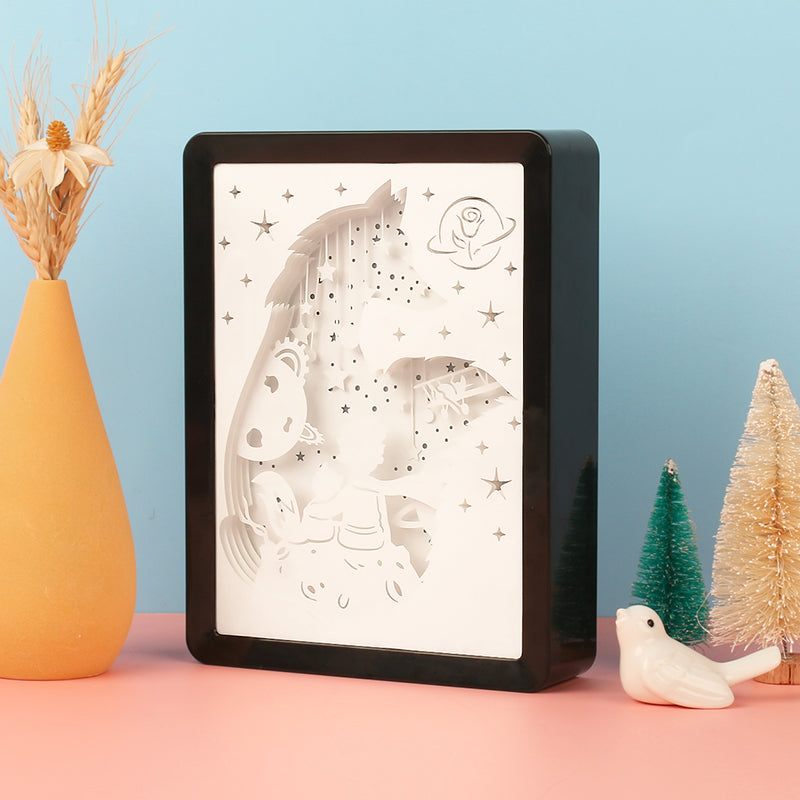 Little Prince Paper Carved Lamp