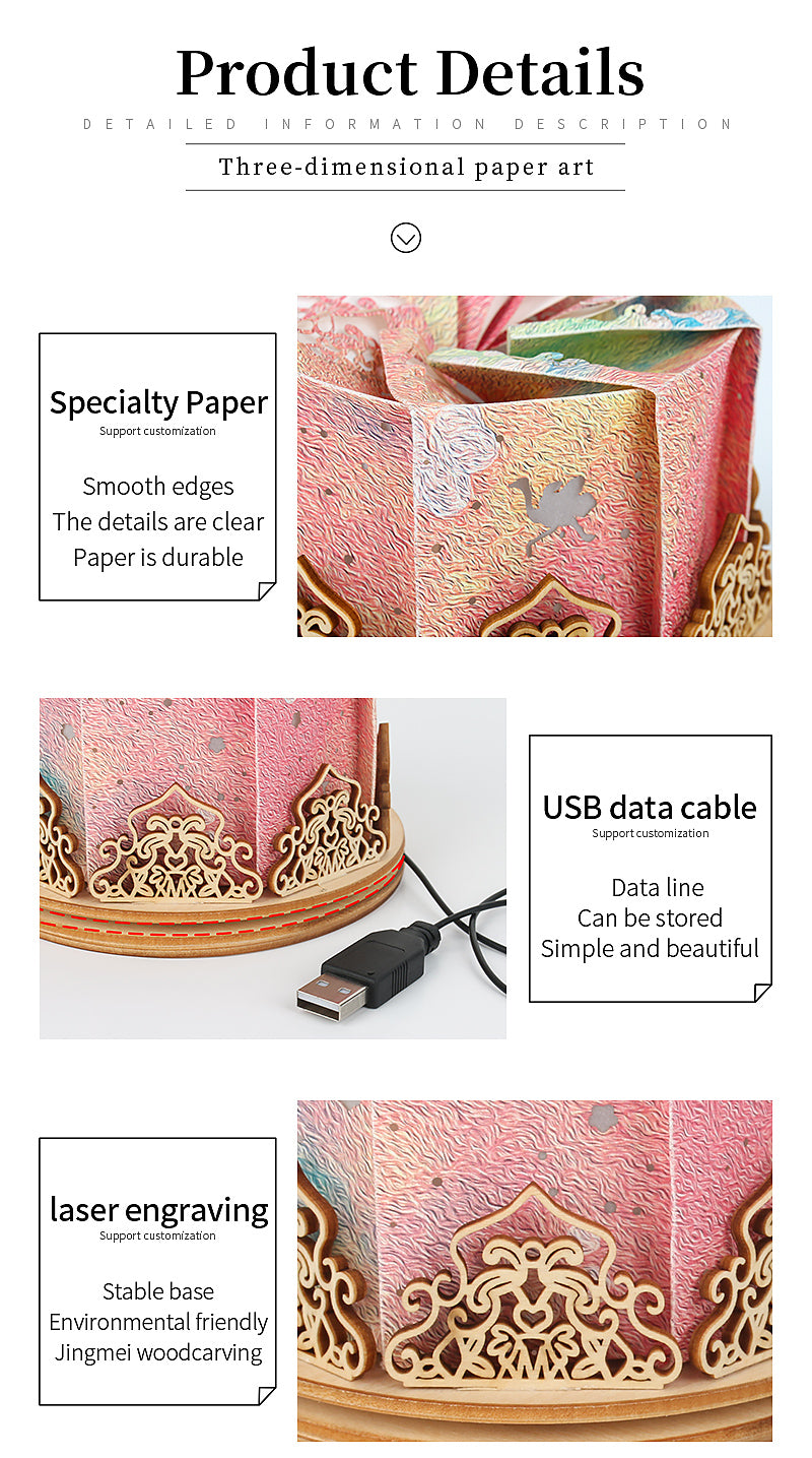 Dream Garden Paper Lantern