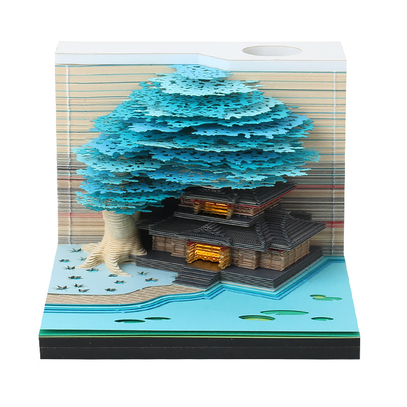 Tree House 3D Memo Pad(Lighted)