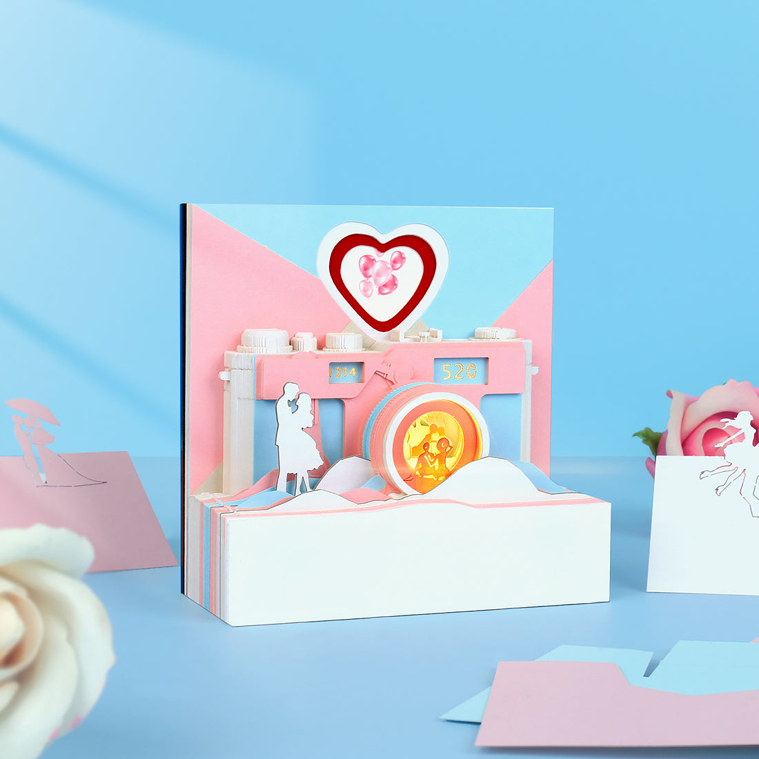 Camera in the Name of Love 3D Memo Pad