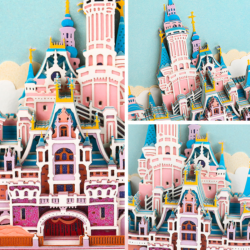 Disney Pink Castle Creative Gift