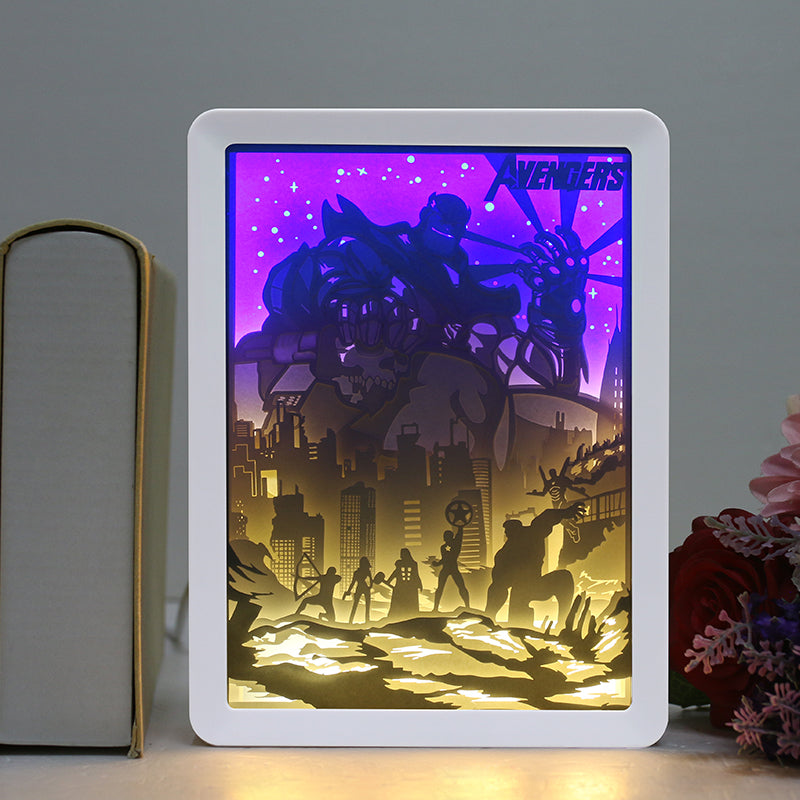 The Avengers Light Box