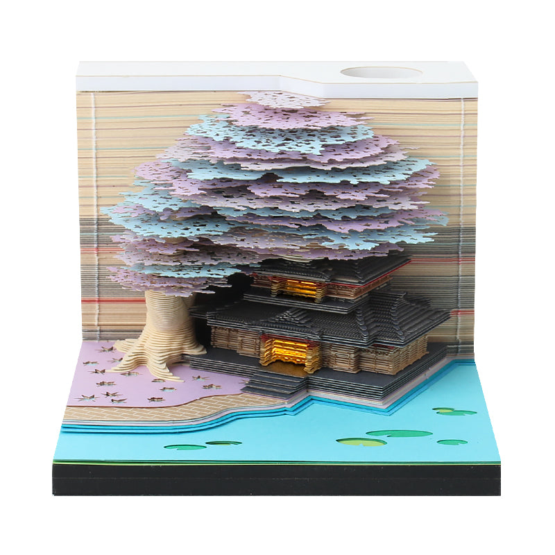 Tree House 3D Memo Pad(Lighted)