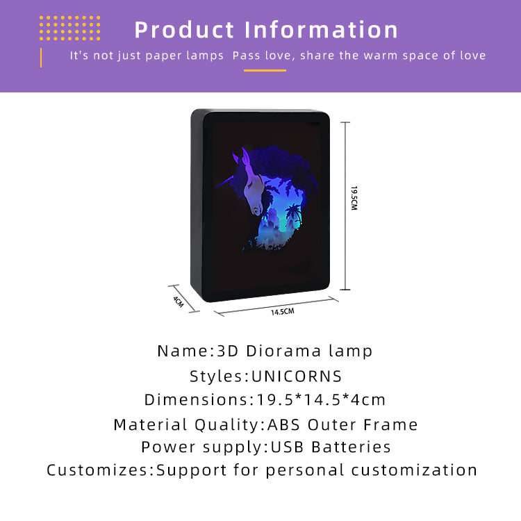 Unicorn Light Box