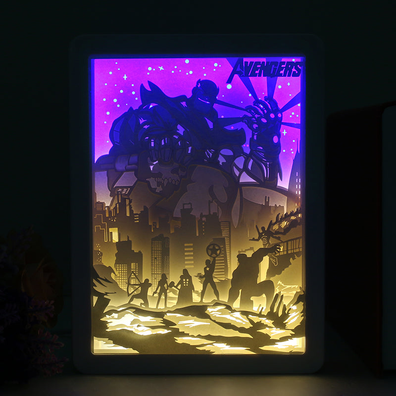 The Avengers Light Box