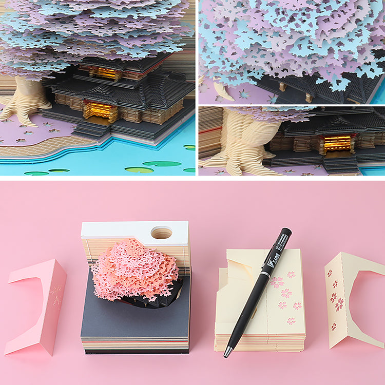 Tree House 3D Memo Pad(Lighted)