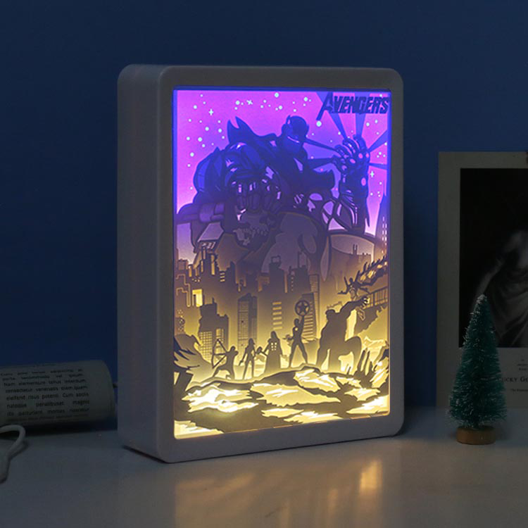The Avengers Light Box