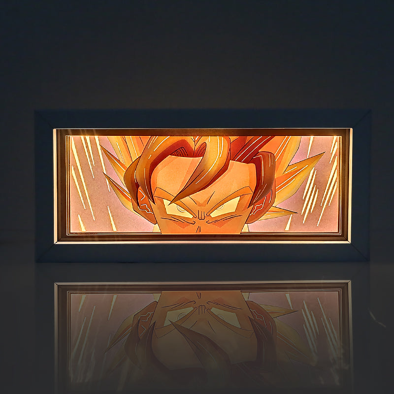 Saiyan Goku Anime Light Box