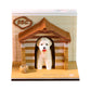 Cute Pet Dog Cottage 3D Memo Pad