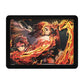 Demon Slayer on X Anime Light Box Paper Craving Lamp（Black Shadow Box Frame）