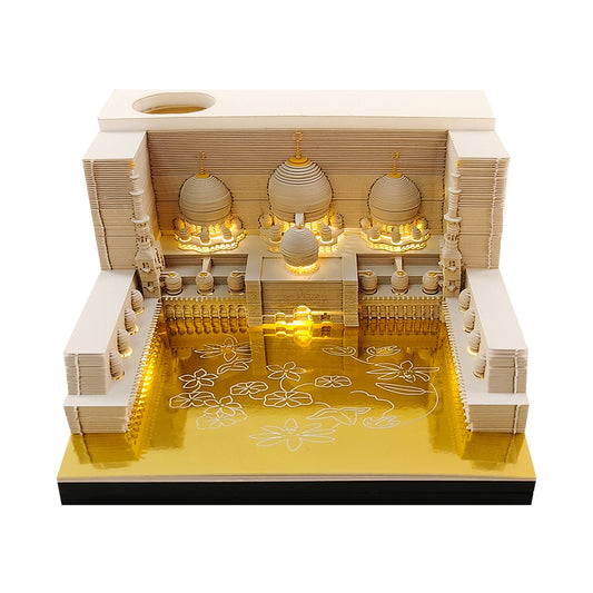 Masjid Lighted 3D Memo Pad