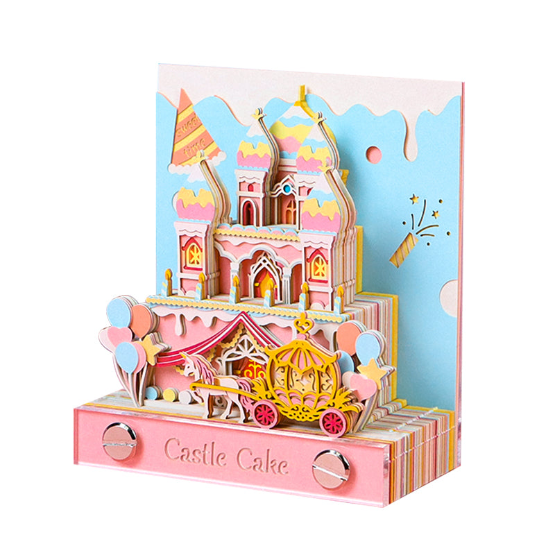 Castle Cake 2D Memo pad