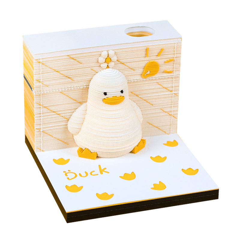 Lucky Duck 3D Memo Pad