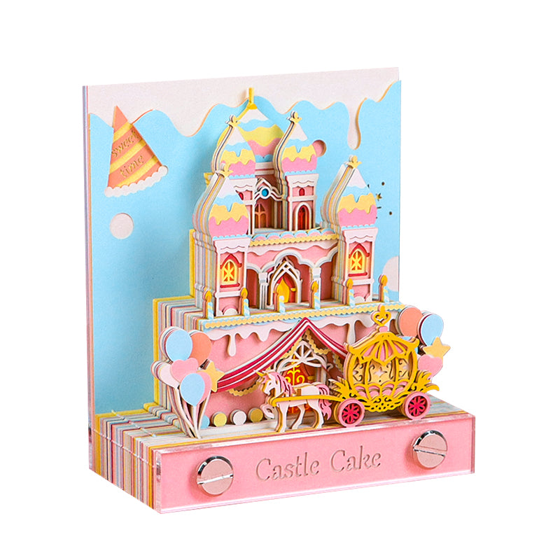 Castle Cake 2D Memo pad