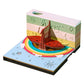 3D memo pads Origami Calendar 2025