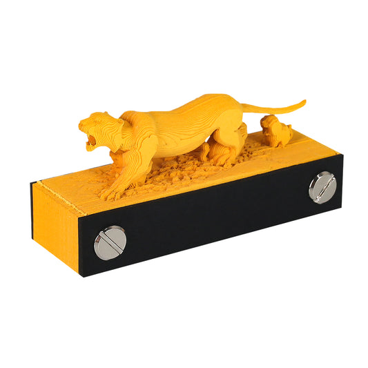 12 Zodiac Star Sign Animal Tiger Model 3D Memo Pad