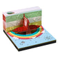 3D memo pads Origami Calendar 2025