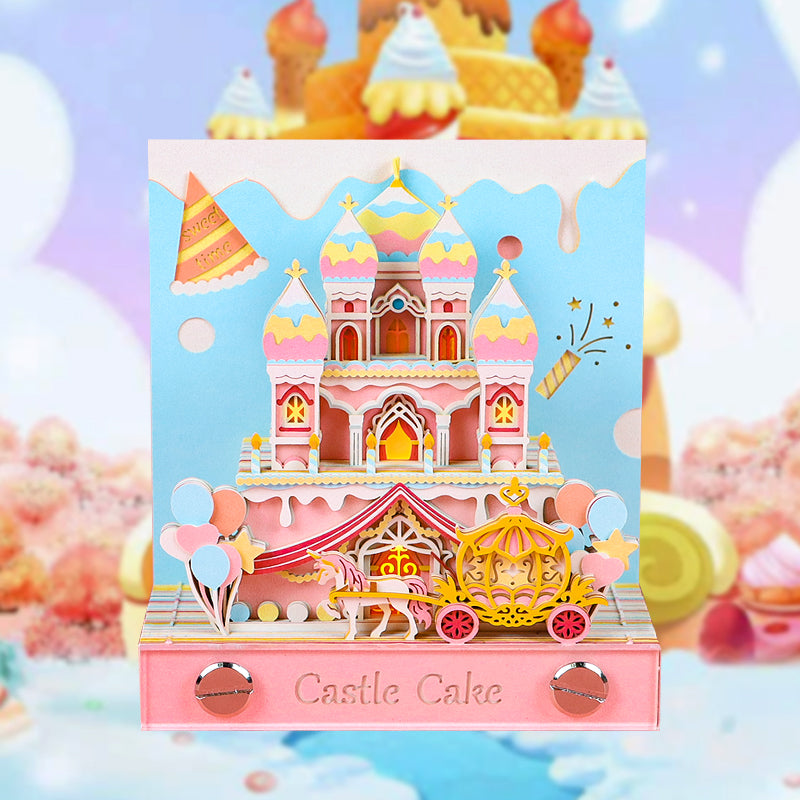 Castle Cake 2D Memo pad