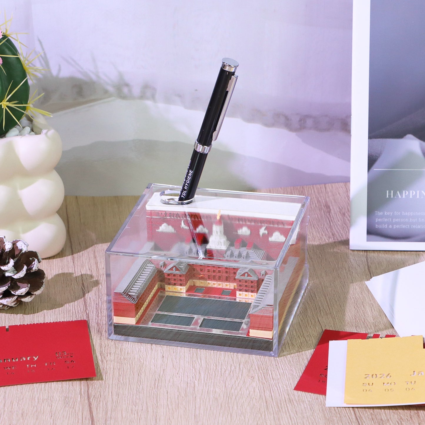 Harvard University 3D Memo Pad