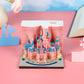 2024 hot selling Fairy tale castle  3D memo pad